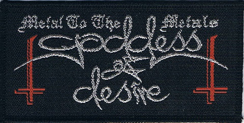 Goddess of Desire | Metal To The Metals Woven Patch