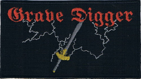 Grave Digger | Stitched Sword Lightning Logo