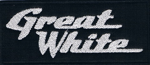 Great White | Stitched White Logo
