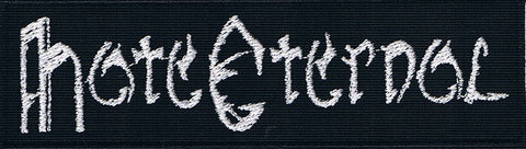 Hate Eternal | Stitched White Logo