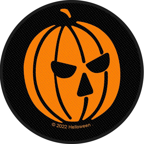 Helloween | Pumpkin Circular Woven Patch