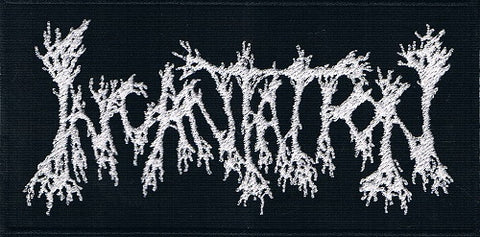 Incantation | Stitched White Logo
