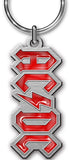 AC/DC | Keyring Red Logo