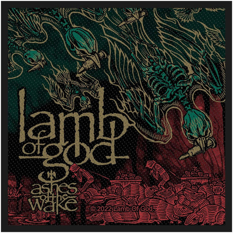 Lamb of god | Ashes of The Wake Woven Patch