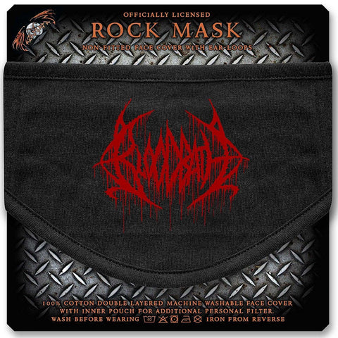 Bloodbath | Face Mask Red Logo