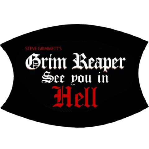 Grim Reaper | Face Mask See You In Hell