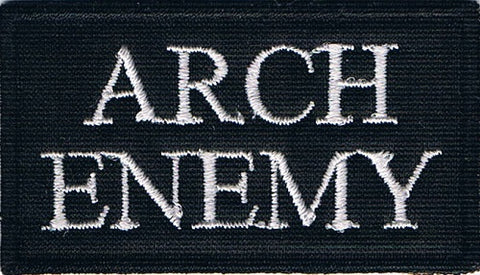 Arch Enemy | Stitched White Mini Logo