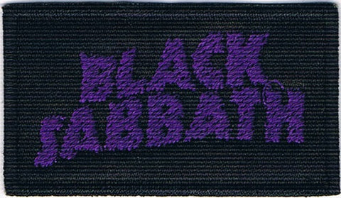 Black Sabbath | Stitched Purple Mini Logo