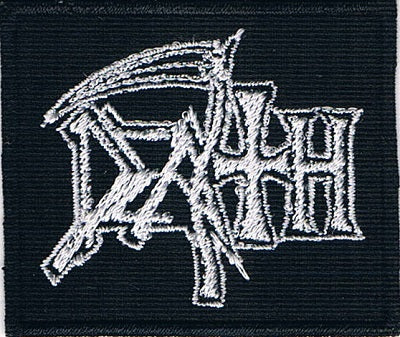 Death | Stitched White Mini Logo
