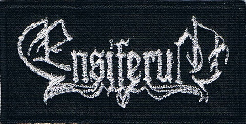 Ensiferum | Stitched White Mini Logo