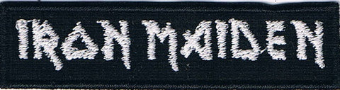 Iron Maiden | Stitched White Mini Logo