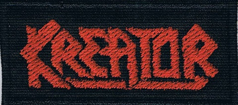 Kreator | Stitched Red Mini Logo