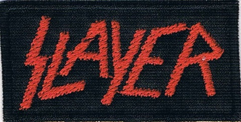Slayer | Stitched Red Mini Logo