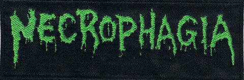 Necrophagia | Stitched Green Logo