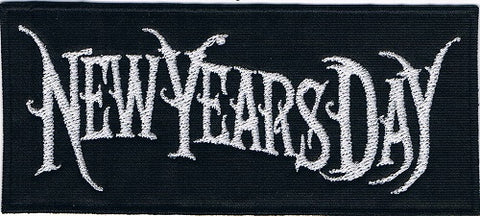 New Years Day | Stitched White Logo