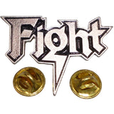 Fight | Pin Badge Logo