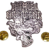 Impaled Nazarene | Pin Badge Mika Crucified