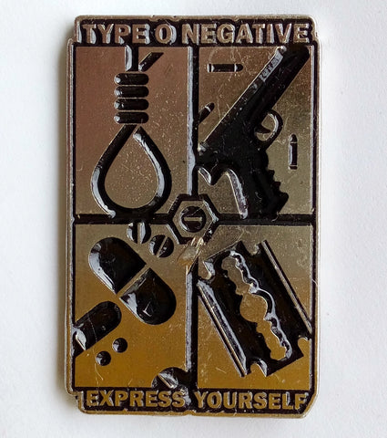 Type O Negative | Pin Badge Express Yourself