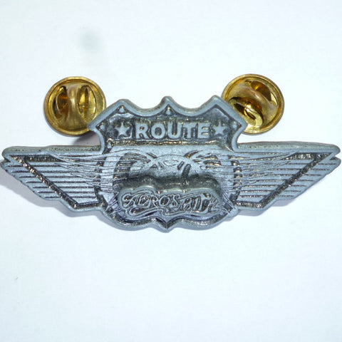 Aerosmith | Pin Badge Route Vintage 3D Logo