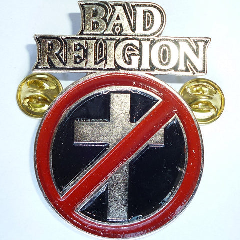 Bad Religion | Pin Badge Cross Logo