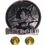Bathory | Pin Badge Quorthon In Pentagram