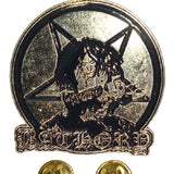 Bathory | Pin Badge Quorthon In Pentagram