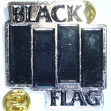 Black Flag | Pin Badge Logo
