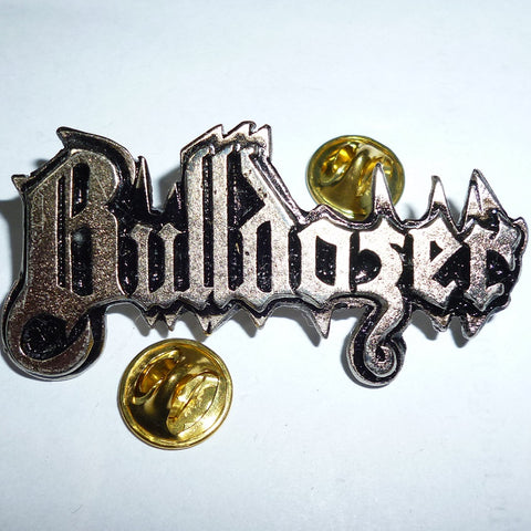 Bulldozer | Pin Badge 3D Logo