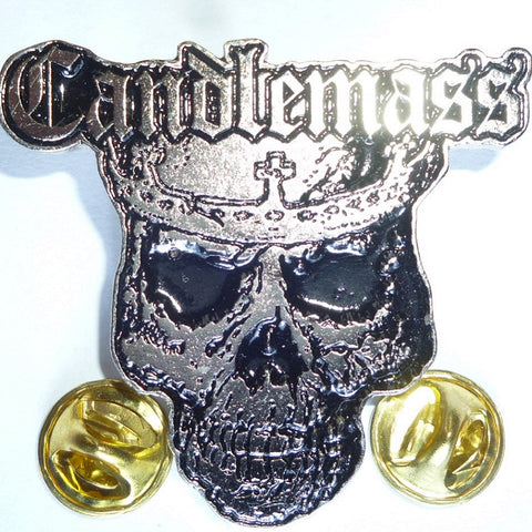 Candlemass | Pin Badge King Of The Grey Islands