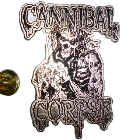 Cannibal Corpse | Pin Badge Zombie Eating Entrails
