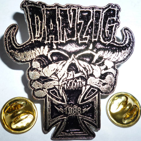 Danzig | Pin Badge 1988 Cross