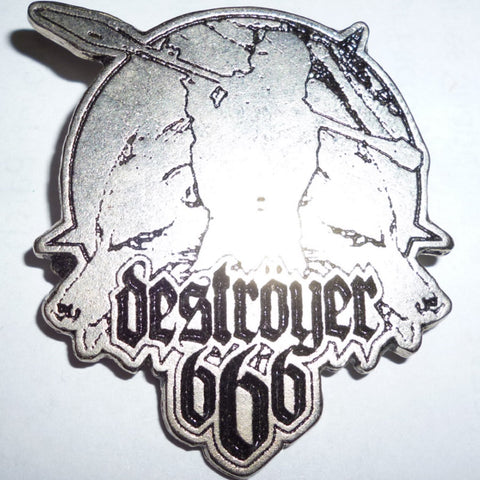Deströyer 666 | Pin Badge Wolfheads