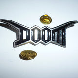 Doom | Pin Badge Logo