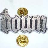 Down | Pin Badge Logo