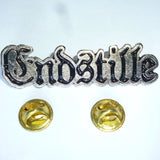 Endstille | Pin Badge Black Logo