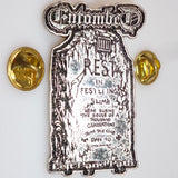 Entombed | Pin Badge Left Hand Path Tombstone