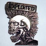 Exploited | Pin Badge Vintage Skull