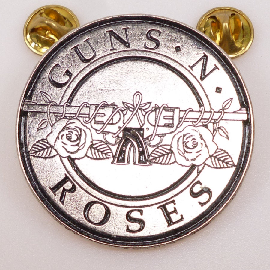 Guns & Roses | Pin Badge Circular Logo – Goddess.nl