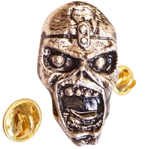 Iron Maiden | Pin Badge Piece Of Mind Head 3D