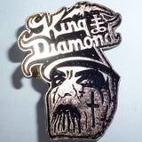 King Diamond | Pin Badge Head