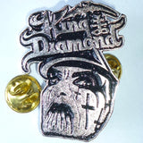 King Diamond | Pin Badge Head