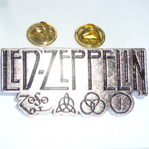 Led Zeppelin | Pin Badge Logo Symbols