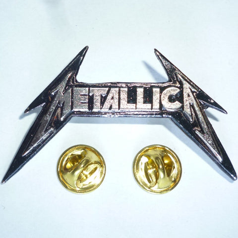 Metallica | Pin Badge Classic 3D Logo