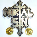 Mortal Sin | Pin Badge Logo