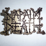 Napalm Death | Pin Badge Square Logo