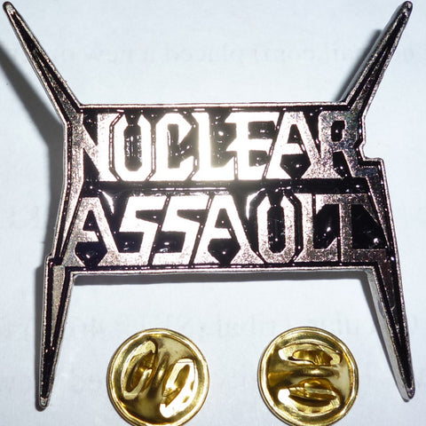 Nuclear Assault | Pin Badge Logo