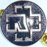 Rammstein | Pin Badge Logo Round