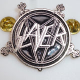 Slayer | Pin Badge Logo Sword Pentagram