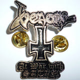 Venom | Pin Badge At War With Satan