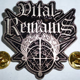 Vital Remains | Pin Badge Logo
